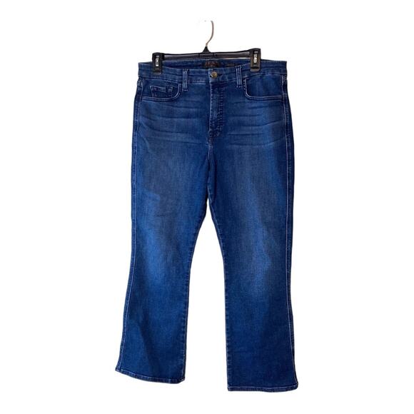 Jen 7 by & For All Mankind Jeans Cropped Kick Size Large (34) - Picture 1 of 9
